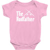the rodfather   mens funny fishing Baby Bodysuit