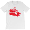 Canada Continent Roots T-Shirt