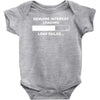 genuine interest loading failed humorous parody insult rude himym fuun Baby Onesie