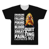 super saiyan quitting is not All Over Men's T-shirt