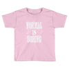 normal is boring tie dye Toddler T-shirt