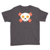 Bacon Egg Skull Youth Tee