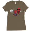 unicorn spidey Ladies Fitted T-Shirt