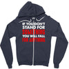 stand for something Zipper Hoodie