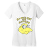 no one's gay for moleman Women's V-Neck T-Shirt