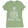 pets shih tzu Ladies Fitted T-Shirt