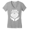 school counselor Women's V-Neck T-Shirt