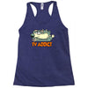 tv addict Racerback Tank