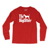 the dogfather bluetick coonhound white Long Sleeve Shirts
