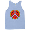 watermelon peace sign Tank Top