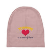 teaching is a work of heart Baby Beanies