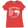 fishing instructions Ladies Fitted T-Shirt