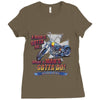 ride free Ladies Fitted T-Shirt