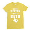 vote beto Ladies Fitted T-Shirt