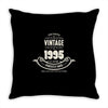 premium vintage 1995 classic perfectly aged limited edition Throw Pillow