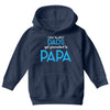Only the Best Dads get Promoted to Papa Youth Hoodie