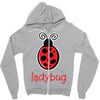 lady bug Zipper Hoodie
