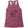 the ghost of disapproval Racerback Tank