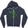 green man dance says hello 2018 Zipper Hoodie