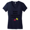 bears beets battlestar galactica Women's V-Neck T-Shirt