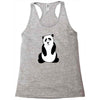 crying panda Racerback Tank