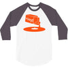 vinyl record 3/4 Sleeve Shirt