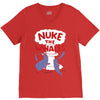nuke the whales funny V-Neck Tee