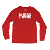 real men make twins Long Sleeve Shirts