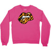 sexy lip biting Crewneck Sweatshirt
