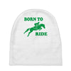 born to ride horse riding pony horse Baby Beanies