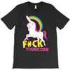 gay pride f#ck younicorn funny rude unicorn T-Shirt
