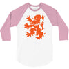 dutch lion rampant 3/4 Sleeve Shirt