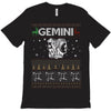 santa gemini christmas ugly t shirts T-Shirt