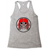 skull woman Racerback Tank