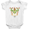 bowser's gym2 Baby Bodysuit