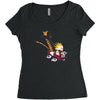 downhill Women's Triblend Scoop T-shirt