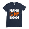 mama is my boo T-Shirt Ladies Fitted T-Shirt