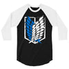 wings of freedom 3/4 Sleeve Shirt