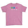 three monkeys talking nonsense Youth Tee