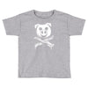 pig bacon cross bones pirate Toddler T-shirt