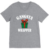 gangsta wrapper V-Neck Tee