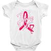 breast cancer awareness hope ribbon heart Baby Onesie