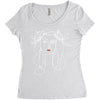 Pablo Picasso War And Peace 1952 Women's Triblend Scoop T-shirt