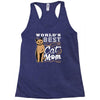 best cat mom Racerback Tank