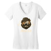 urbane bear Women's V-Neck T-Shirt