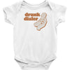 drunk dialer Baby Bodysuit