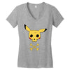 pikachu football dead Women's V-Neck T-Shirt