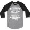 Super Cool Grammy Of A Freaking Awesome Granddaughter 3/4 Sleeve Shirt