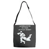 alternatives to war play rugby Adjustable Strap Totes