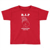Xxxtentacion Rest in Peace Toddler T-shirt